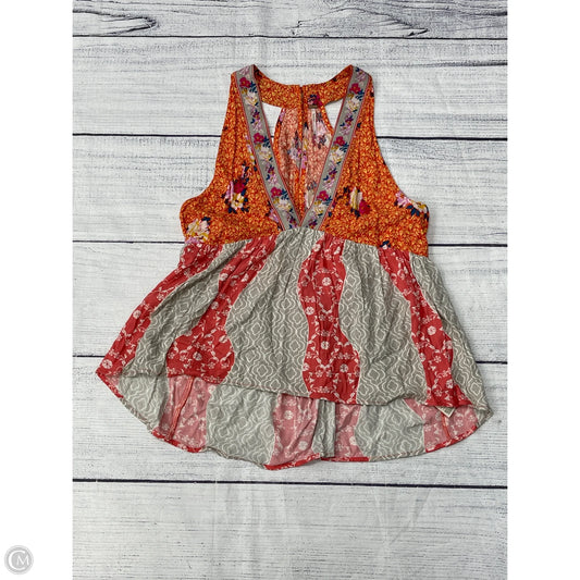 Tank Top By Free People In Orange, Size: L
