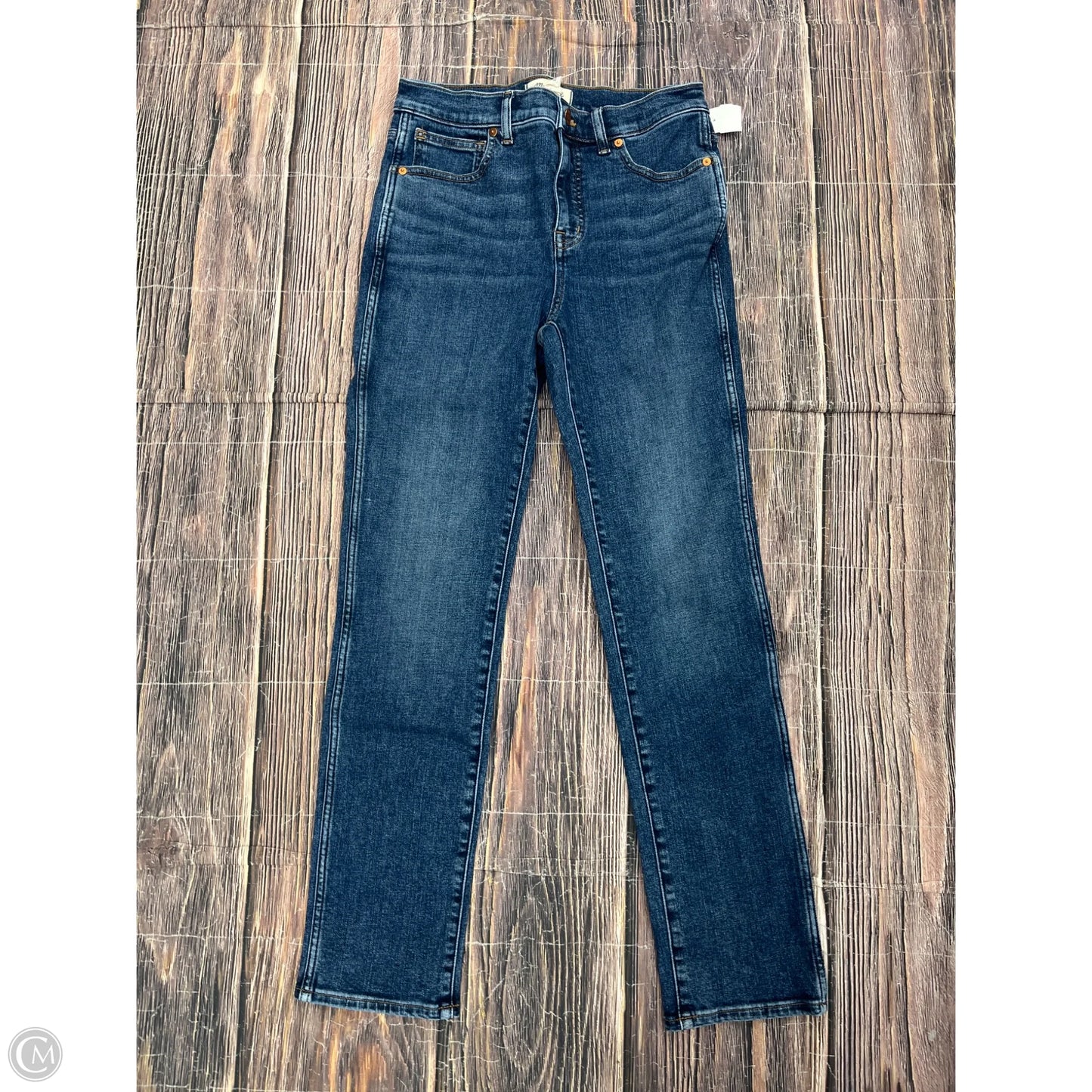 Jeans Skinny By Madewell In Blue, Size: 6