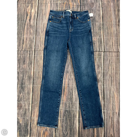 Jeans Skinny By Madewell In Blue, Size: 6