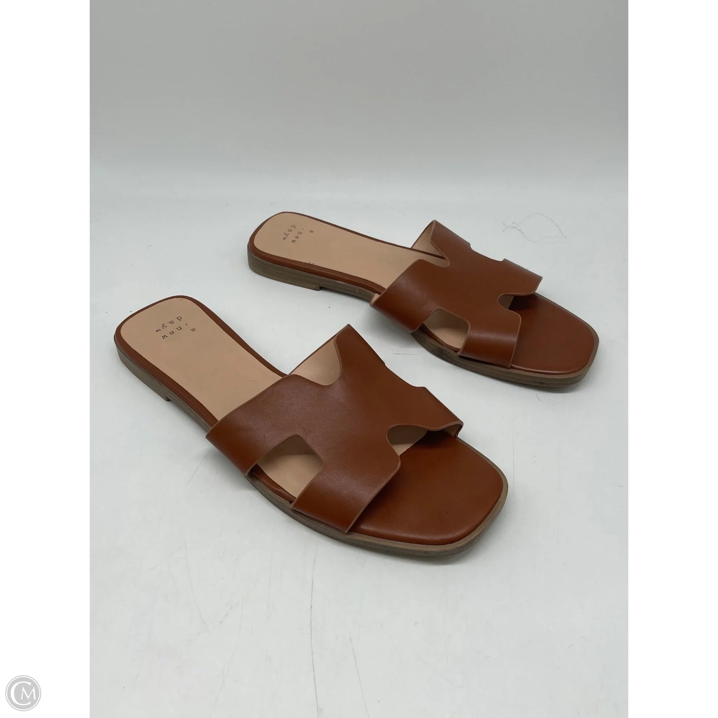 Sandals Flats By A New Day In Brown, Size: 8.5