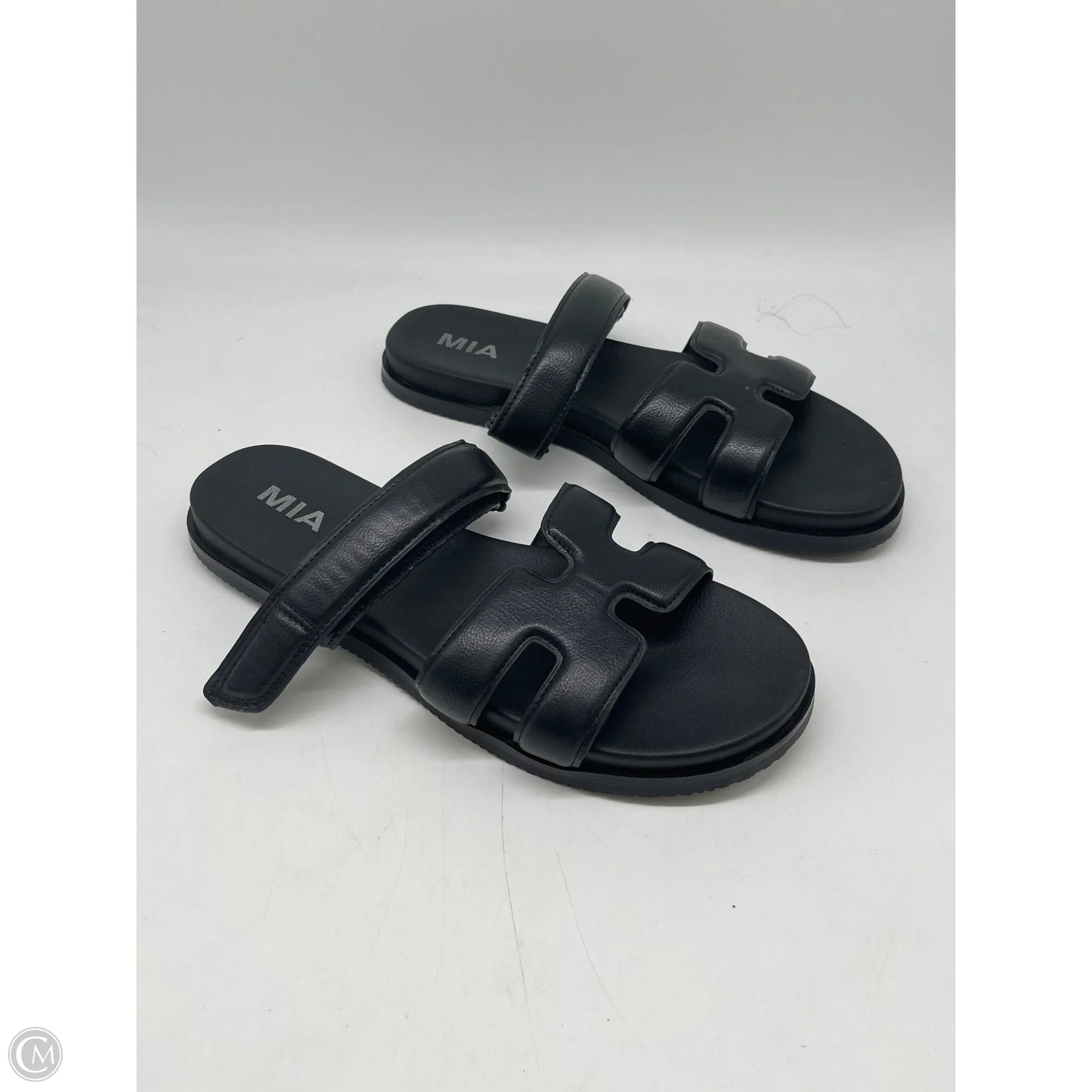 Sandals Flats By Mia In Black, Size: 8.5