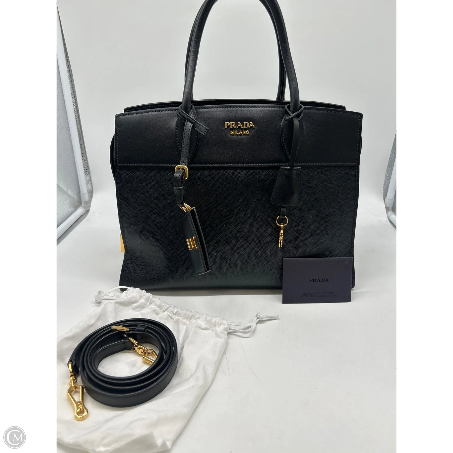Handbag Luxury Designer By Prada, Size: Medium