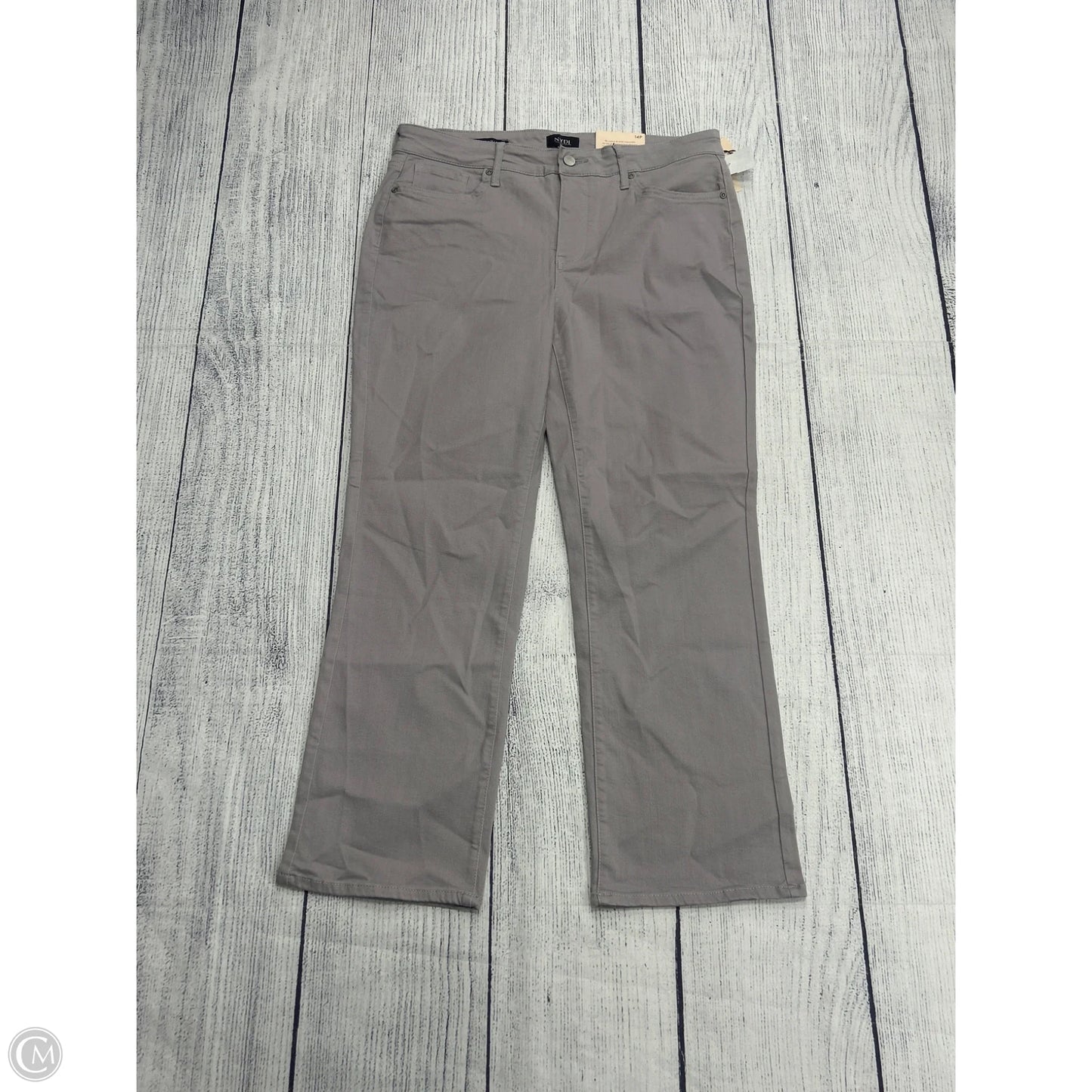 Pants Chinos & Khakis By Not Your Daughters Jeans In Grey, Size: 14p