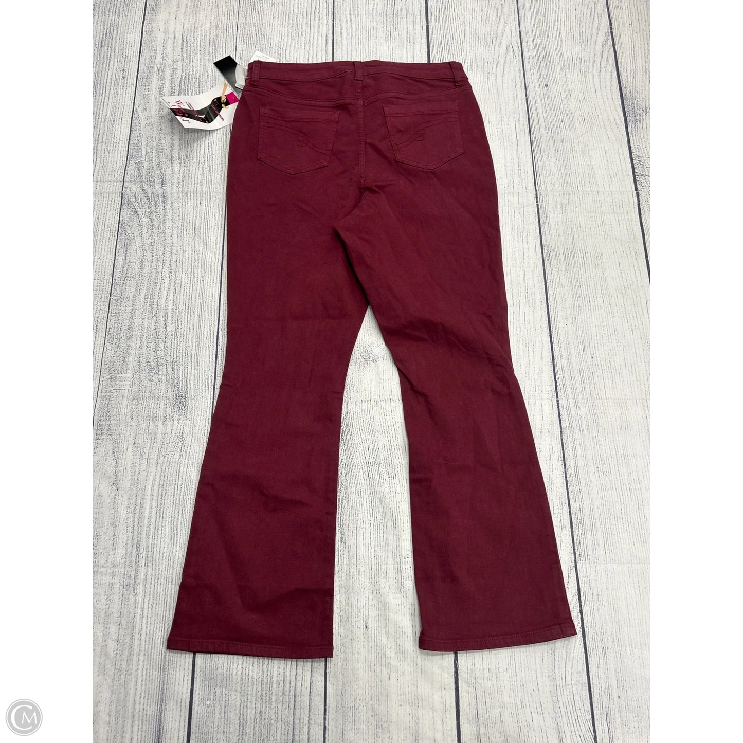 Pants Chinos & Khakis By Women With Control In Red, Size: 14