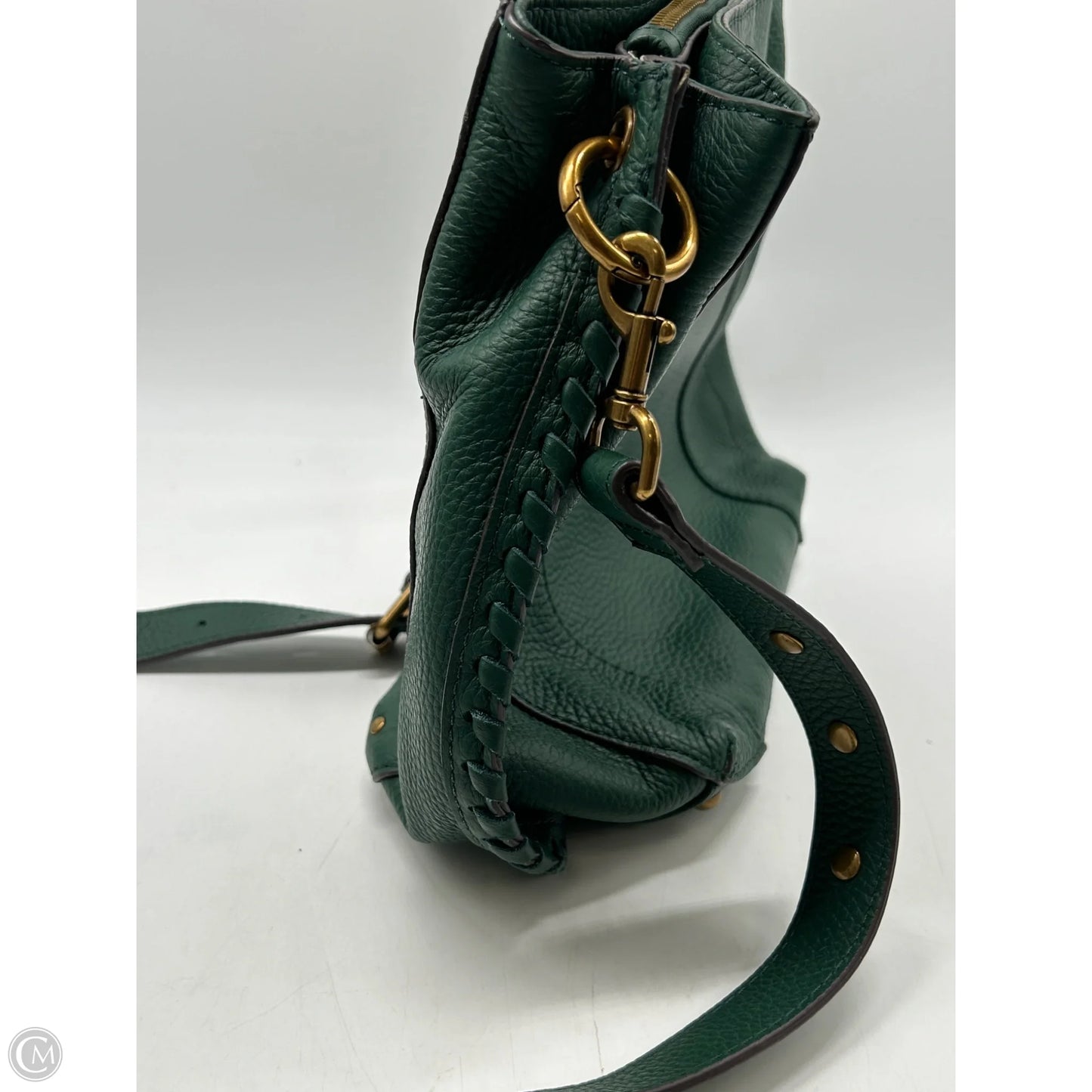 Crossbody Leather By Clothes Mentor, Size: Medium