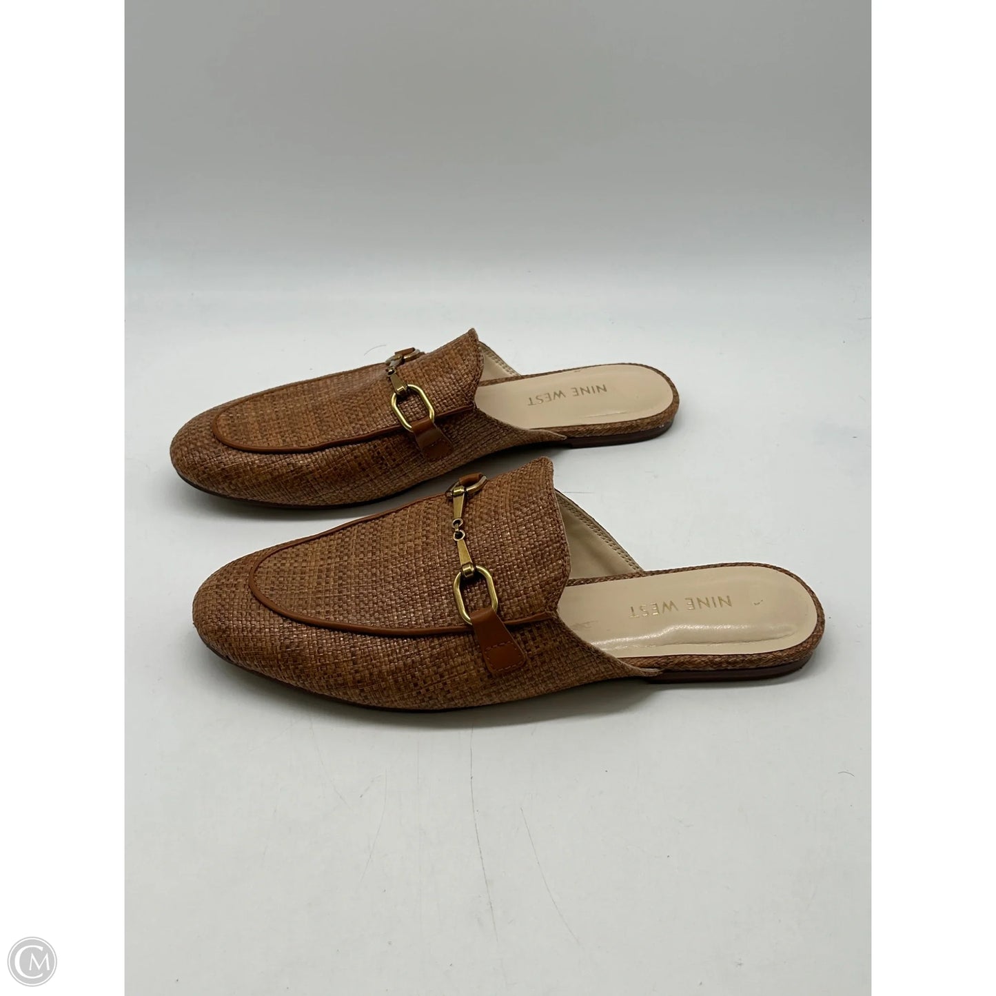 Shoes Flats By Nine West In Brown, Size: 8