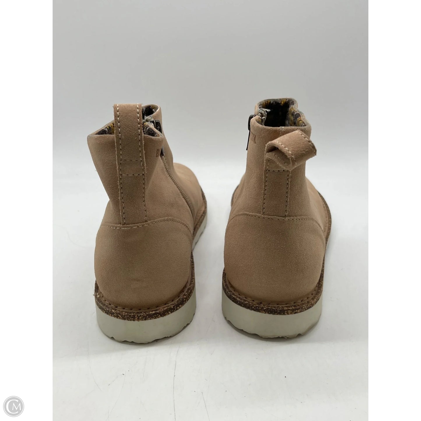 Boots Ankle Flats By Birkenstock In Tan, Size: 9