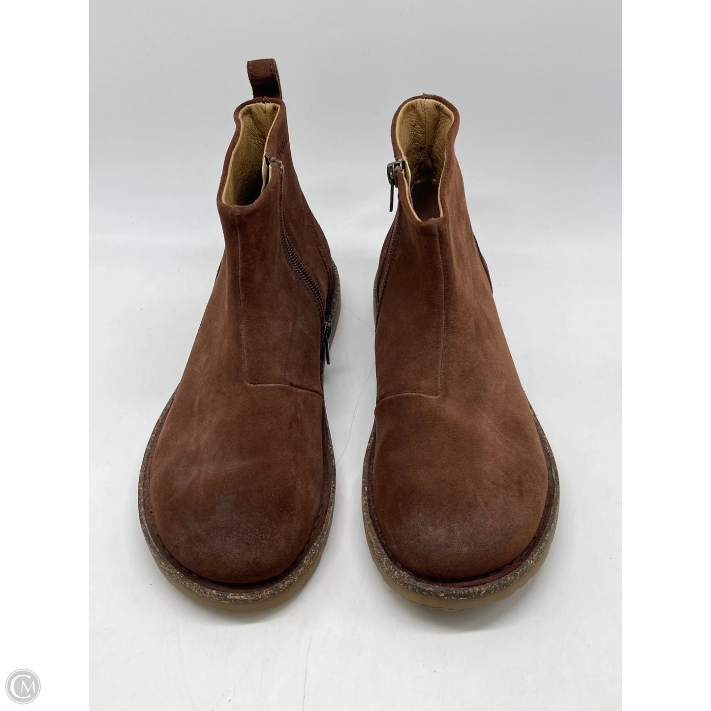 Boots Ankle Flats By Birkenstock In Brown, Size: 9