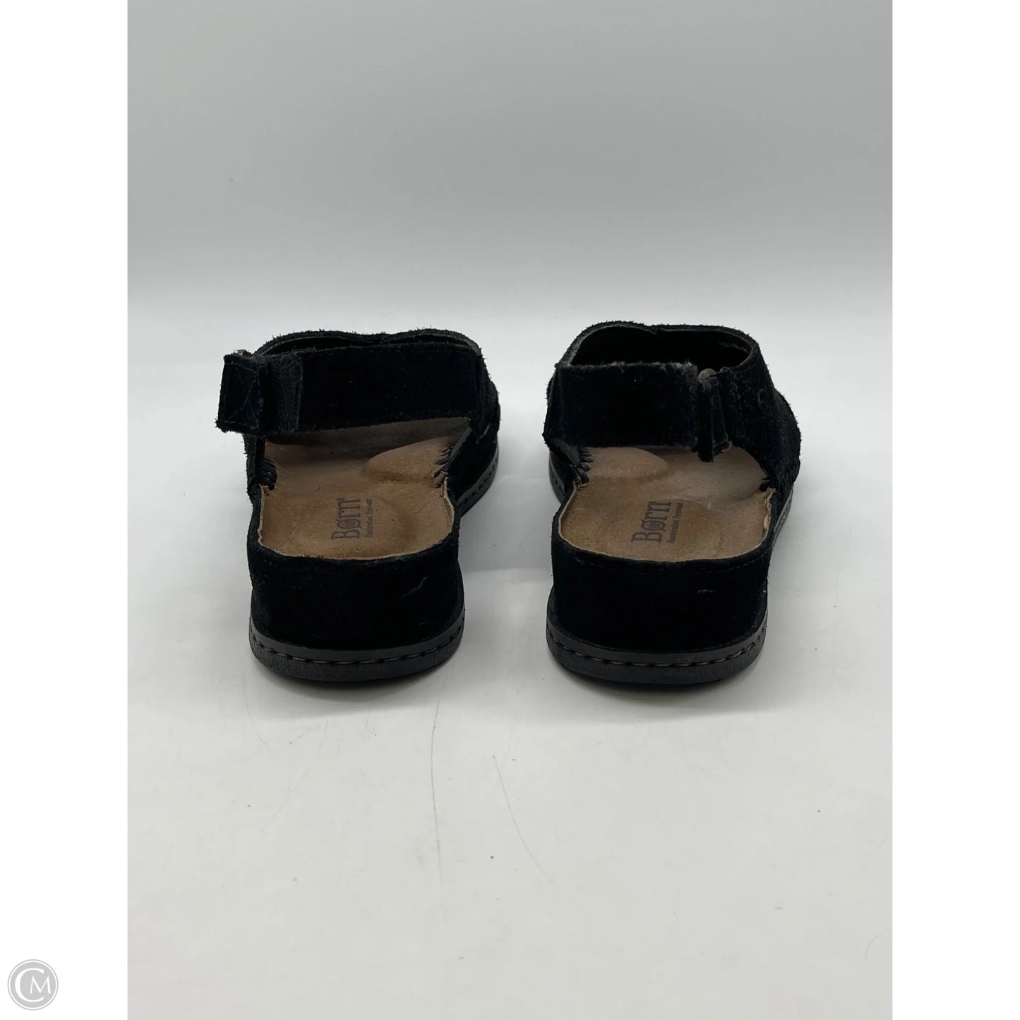 Sandals Heels Wedge By Born In Black, Size: 10
