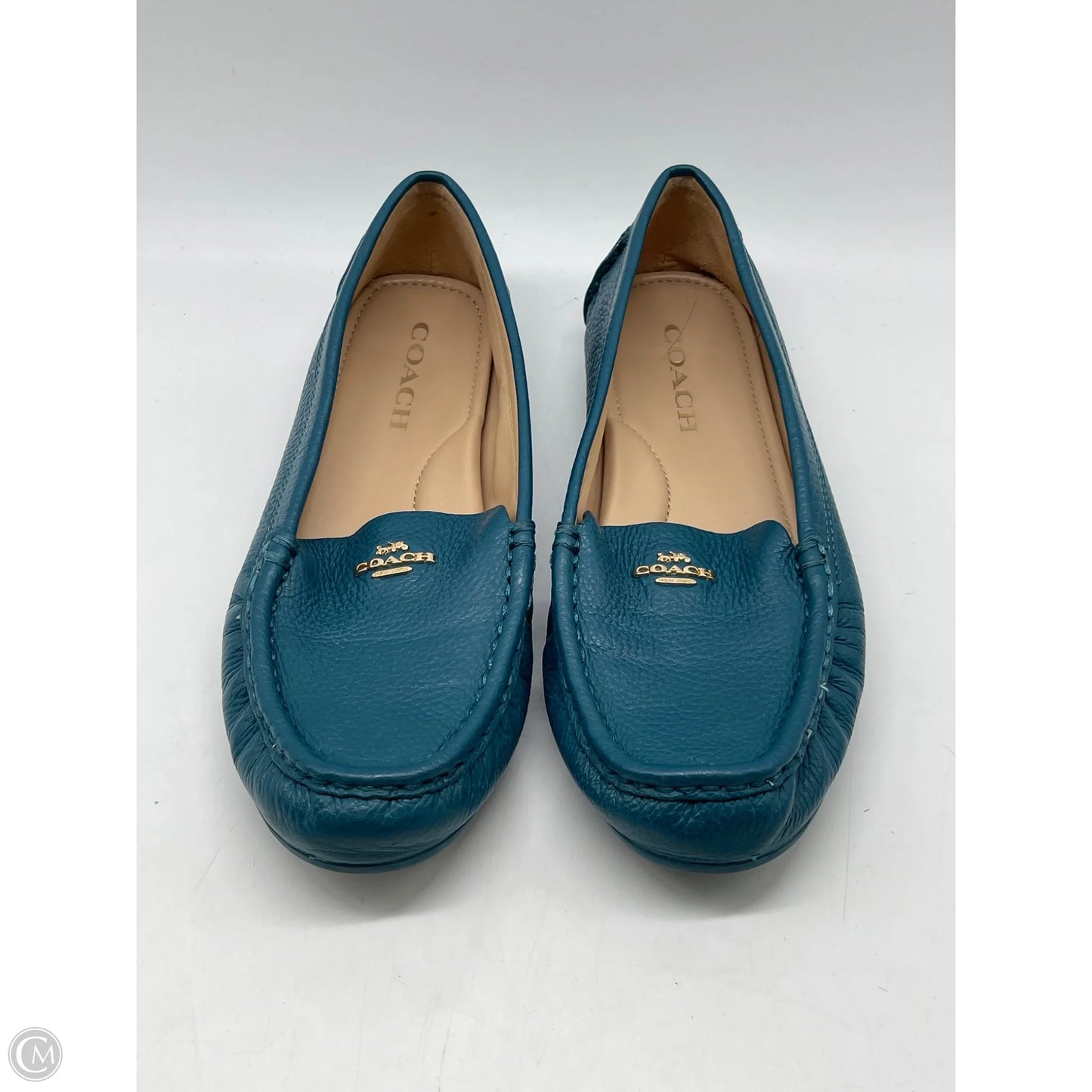 Shoes Designer By Coach In Blue, Size: 7.5