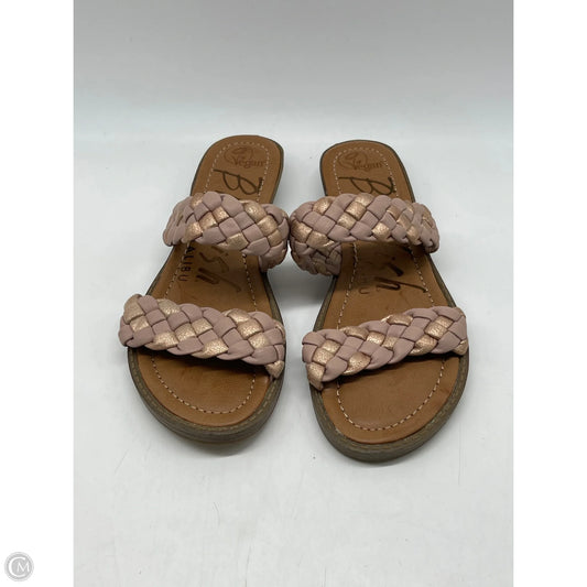 Sandals Flats By Blowfish In Pink, Size: 7