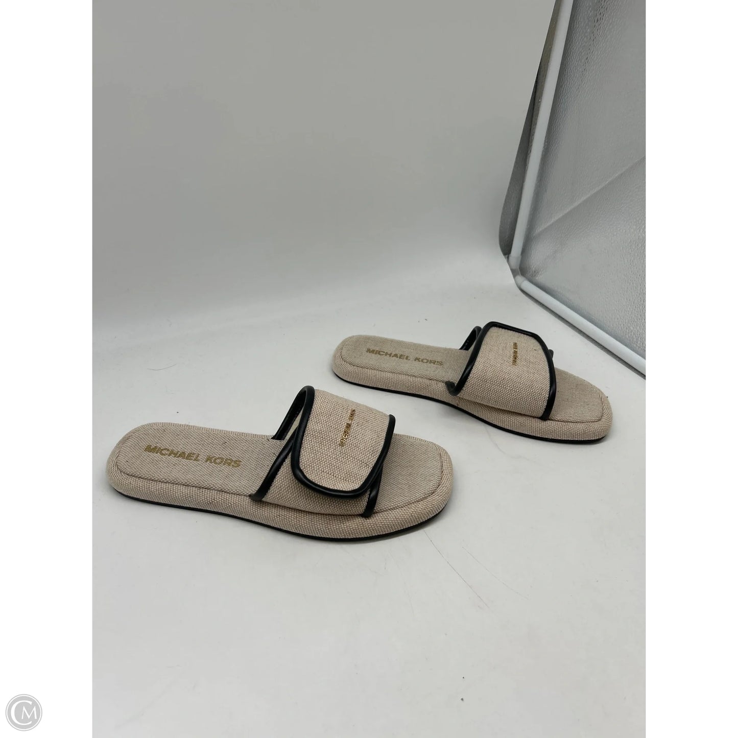 Sandals Designer By Michael Kors In Tan, Size: 9