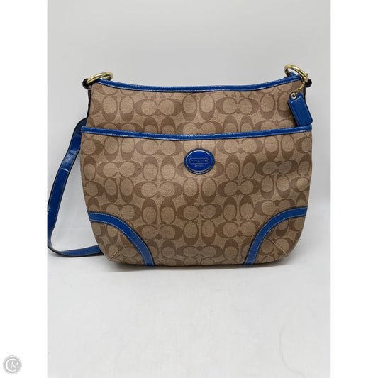 Crossbody Designer By Coach, Size: Large