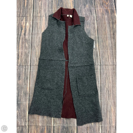 Sweater Cardigan By Moth In Grey, Size: S