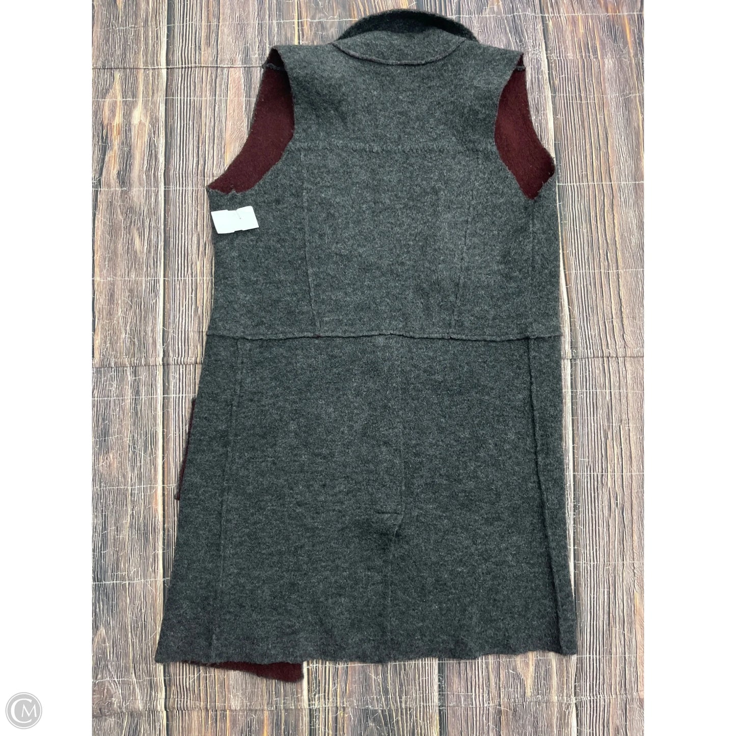 Sweater Cardigan By Moth In Grey, Size: S