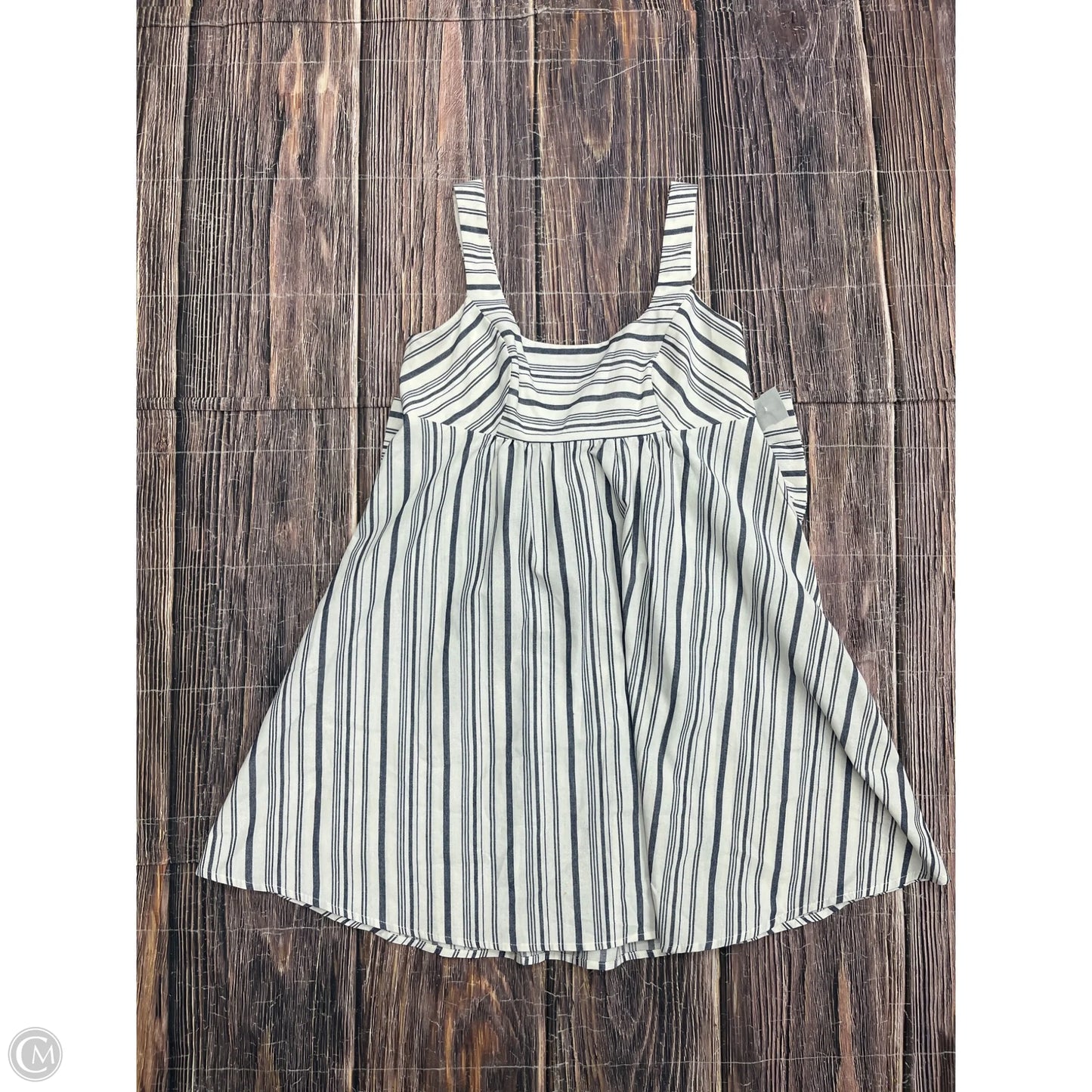 Dress Casual Short By Clothes Mentor In Striped Pattern, Size: L