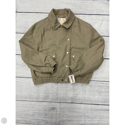 Jacket Designer By Rebecca Minkoff In Tan, Size: M