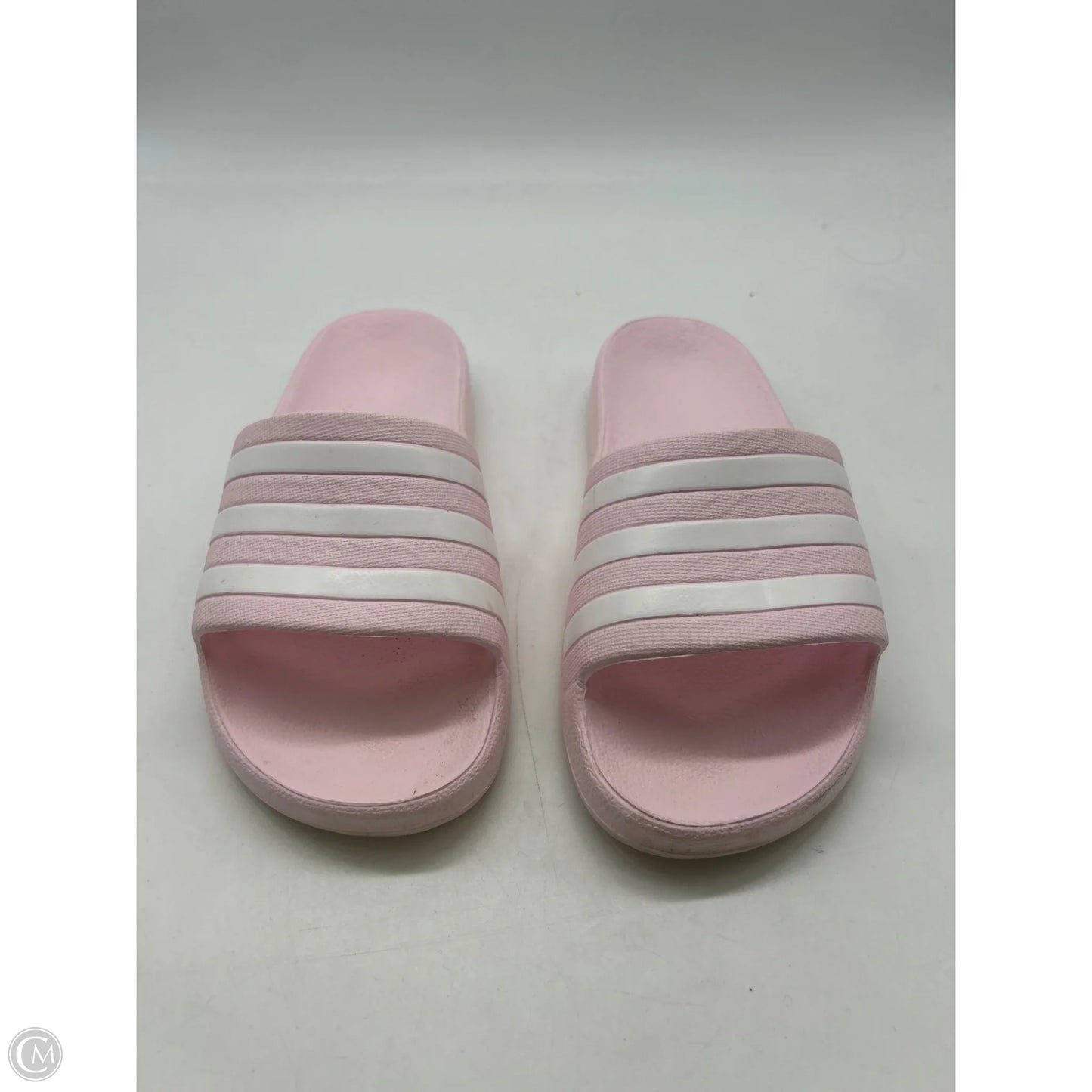 Sandals Flats By Adidas In Pink, Size: 5