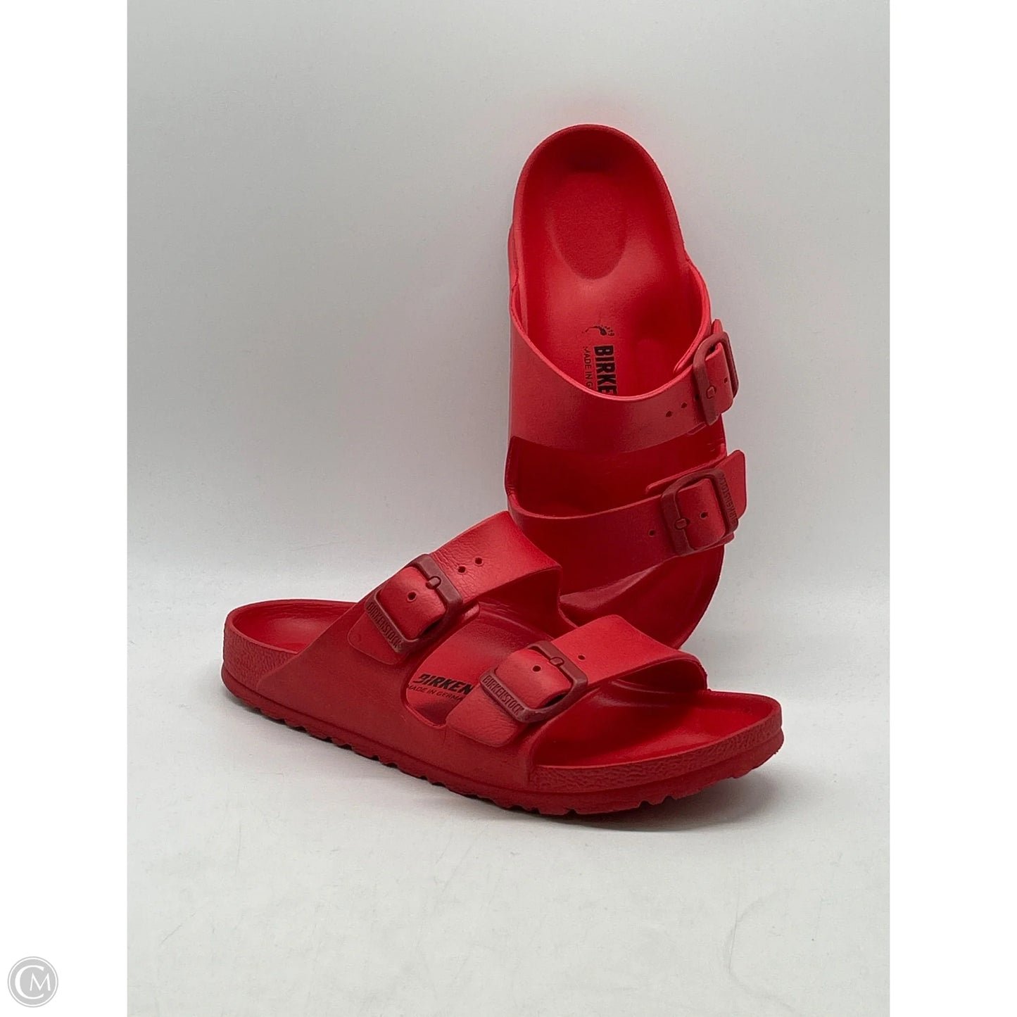 Sandals Flats By Birkenstock In Red, Size: 5.5
