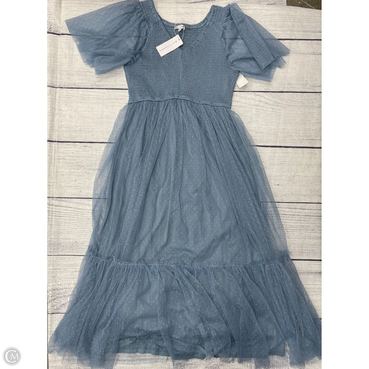 Dress Casual Maxi By Baltic Born In Blue, Size: L