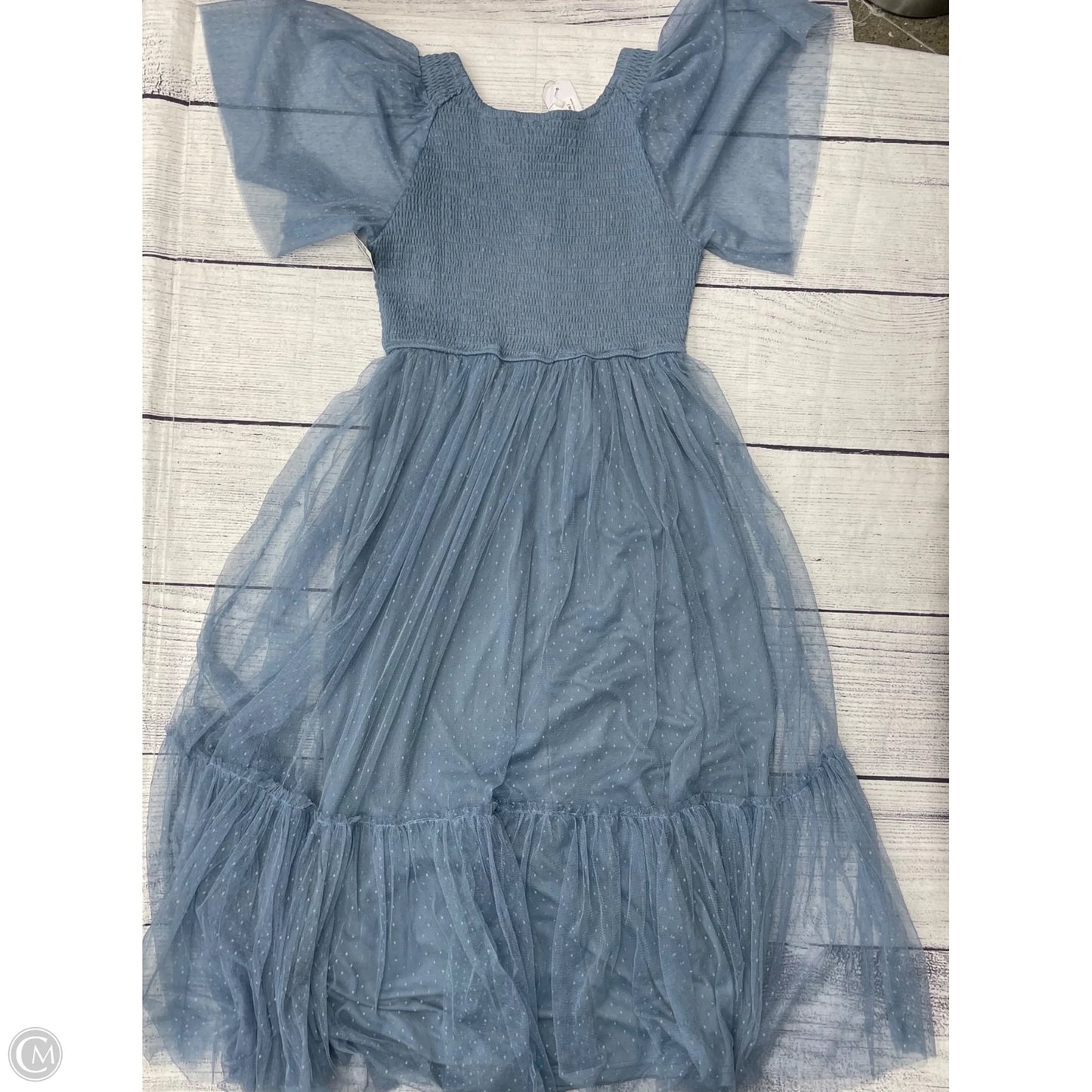 Dress Casual Maxi By Baltic Born In Blue, Size: L