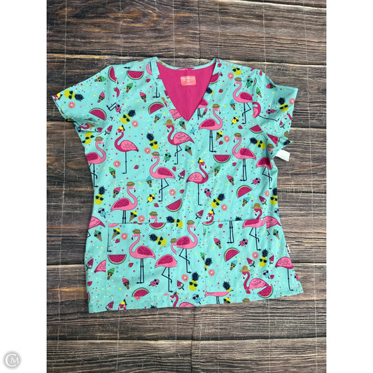 Top Short Sleeve By Clothes Mentor In Blue, Size: L