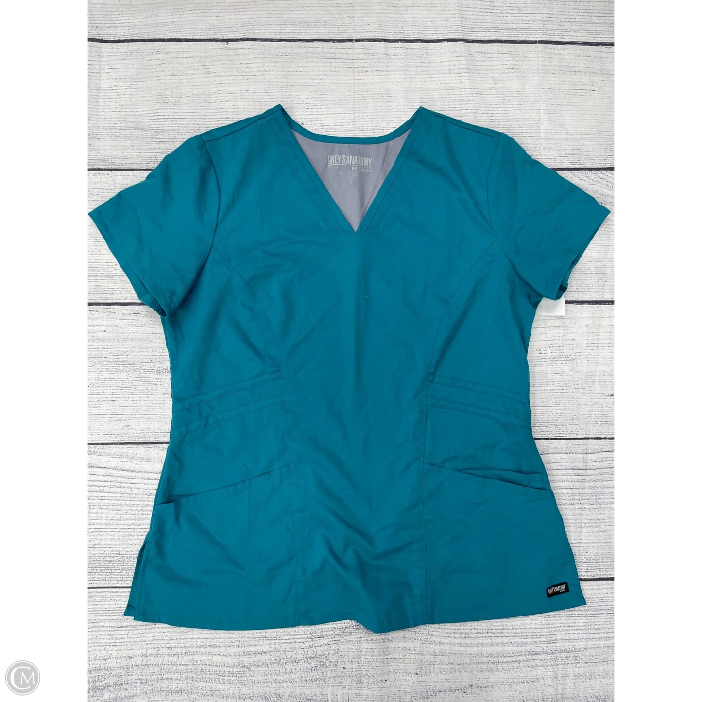 Top Short Sleeve By Clothes Mentor In Blue, Size: L