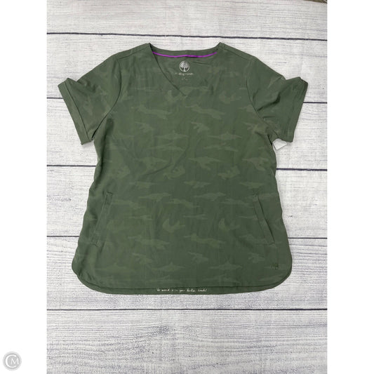 Top Short Sleeve By Clothes Mentor In Green, Size: L