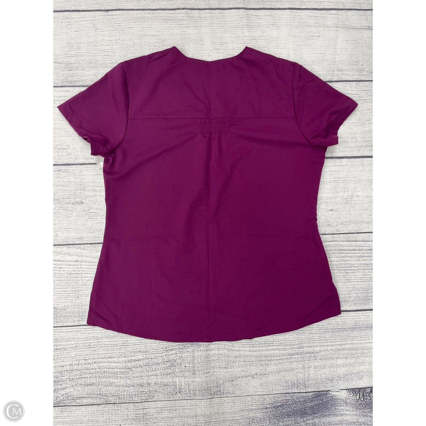 Top Short Sleeve By Clothes Mentor In Purple, Size: L
