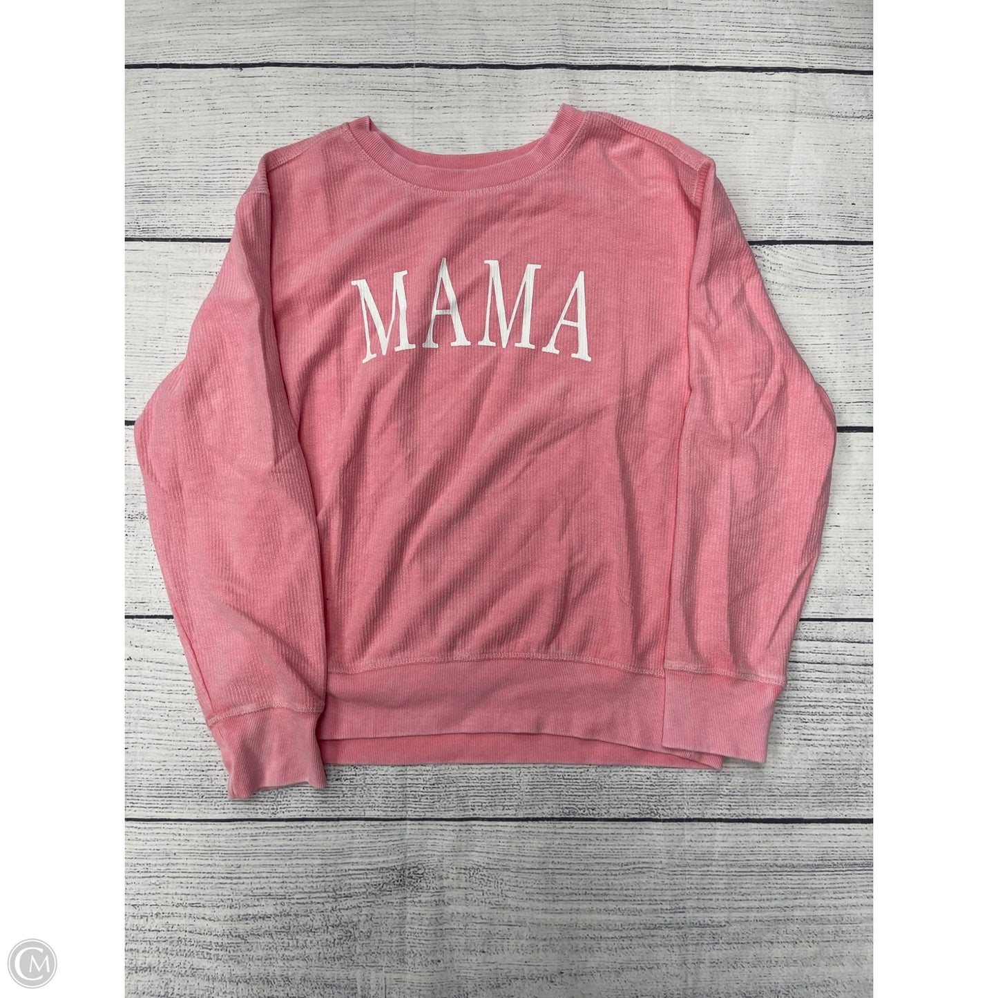 Top Long Sleeve By Maurices In Pink, Size: M
