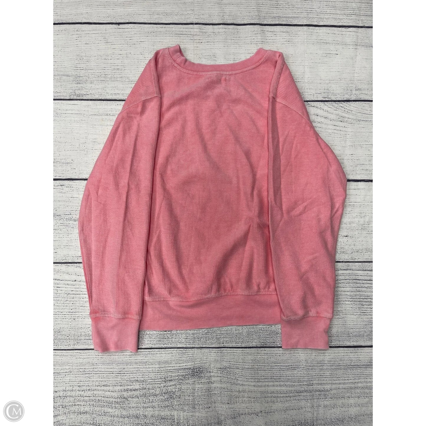 Top Long Sleeve By Maurices In Pink, Size: M