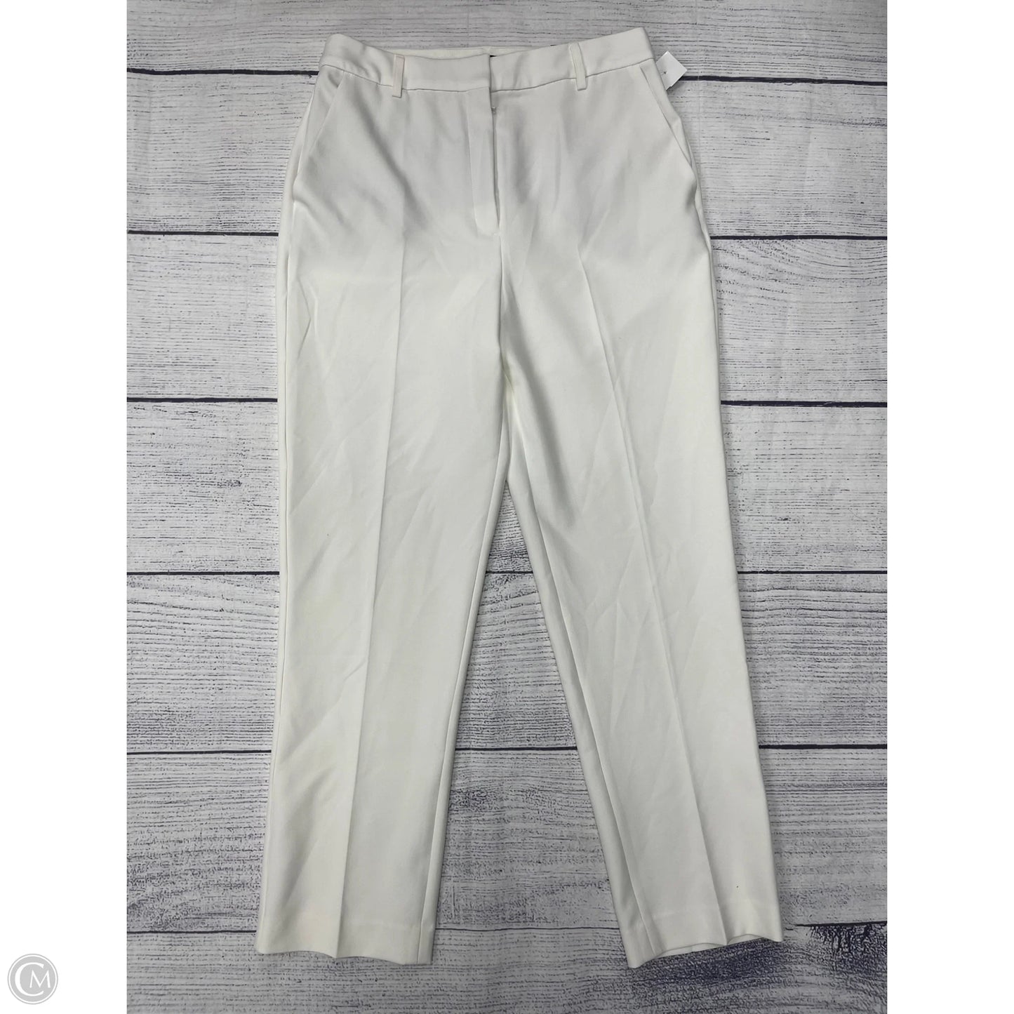 Pants Dress By Express In White, Size: 8l