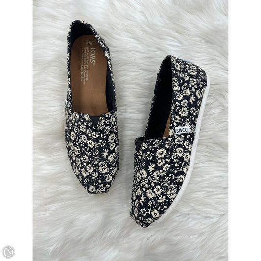 Shoes Flats By Toms In Floral Print, Size: 8