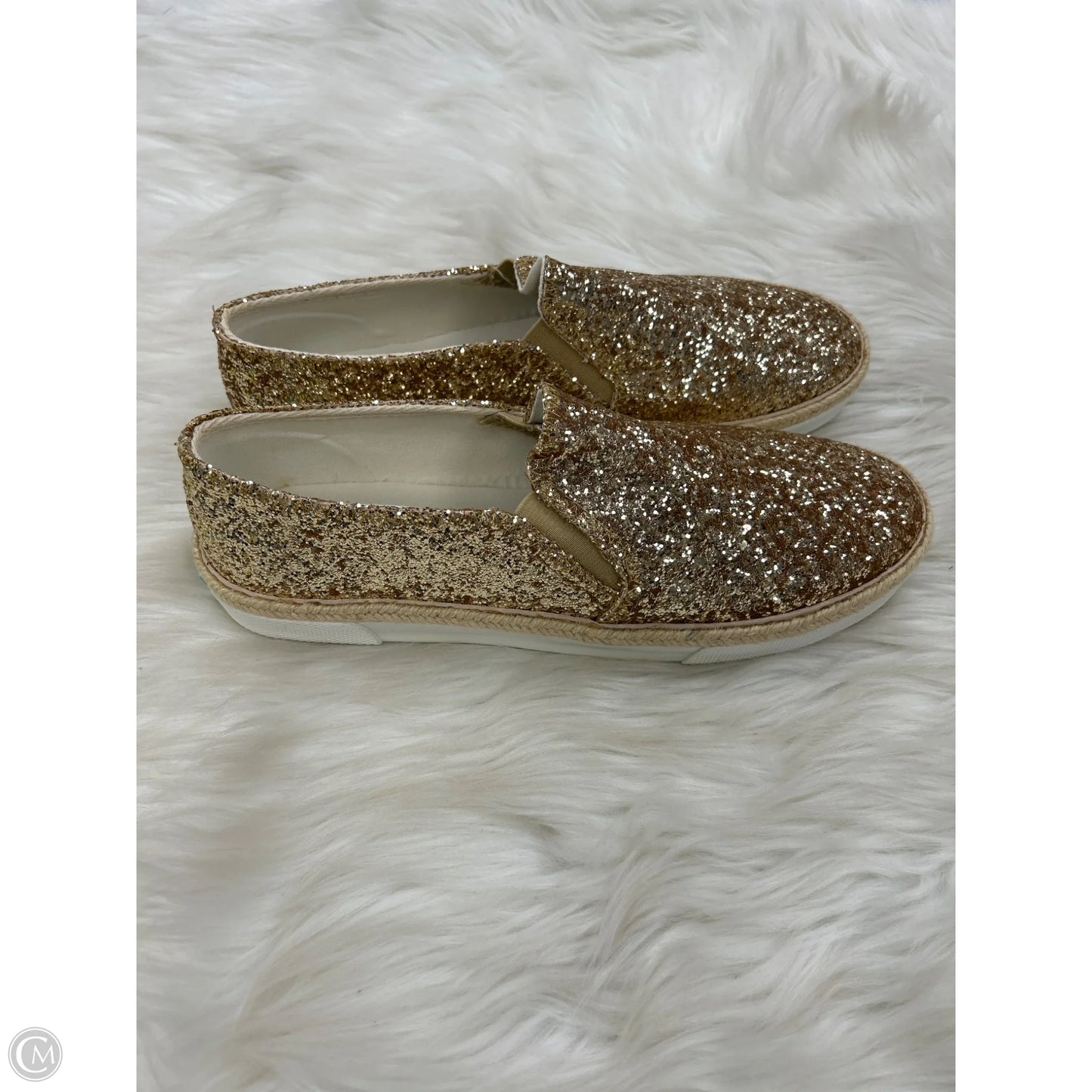 Shoes Sneakers By Jack Rogers In Gold, Size: 8