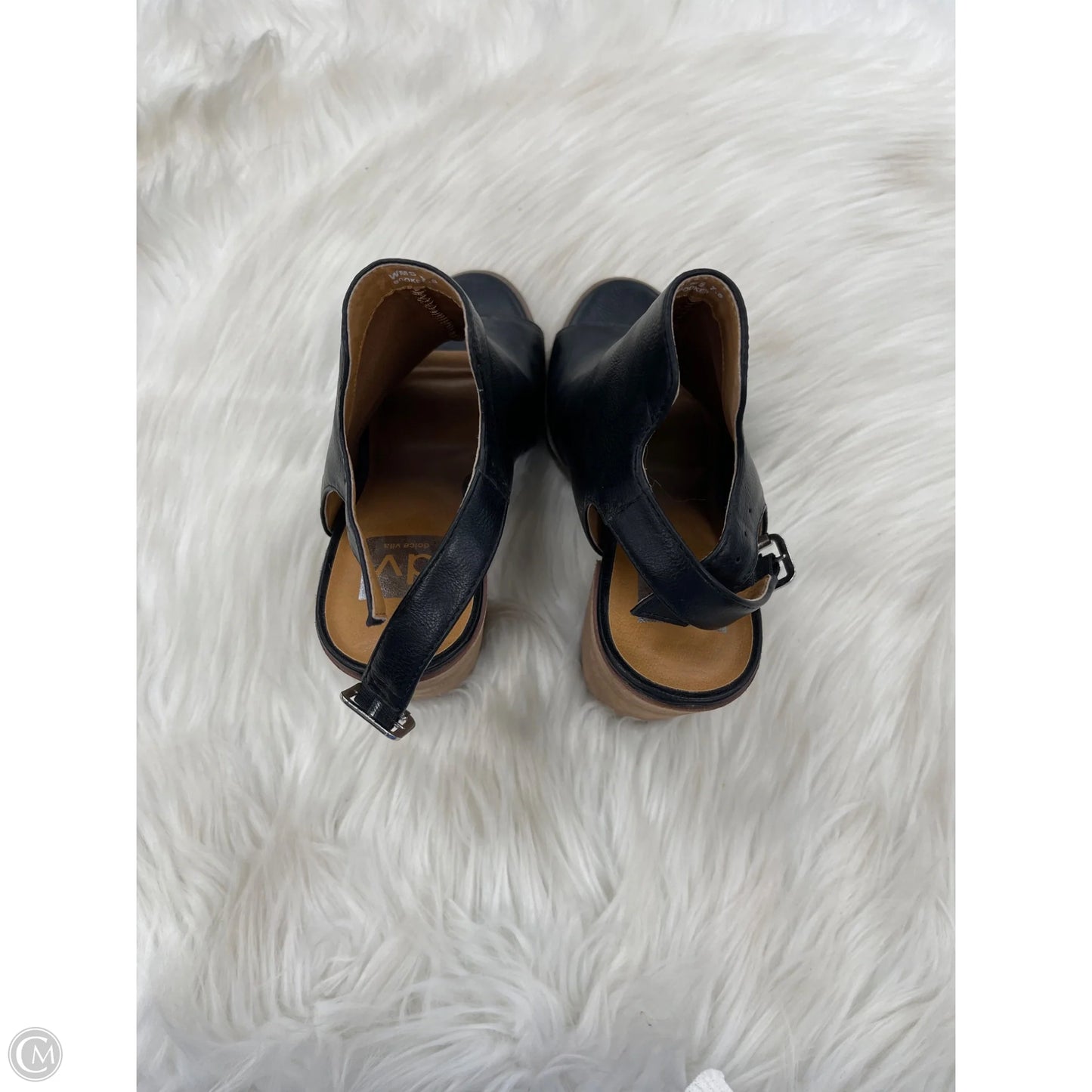 Sandals Heels Block By Dolce Vita In Black, Size: 7.5