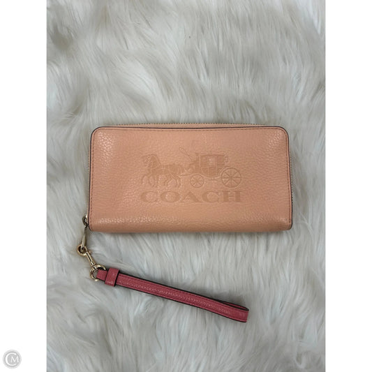 Wristlet Designer By Coach, Size: Large