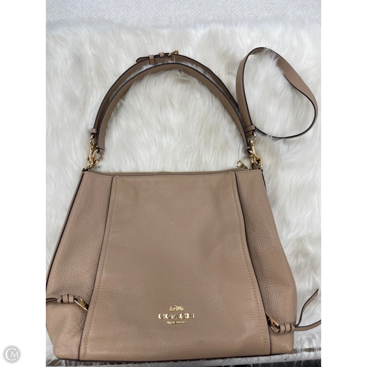 Crossbody Designer By Coach, Size: Large
