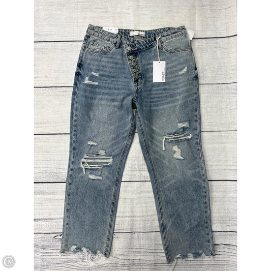 Jeans Straight By Vervet In Blue, Size: 10