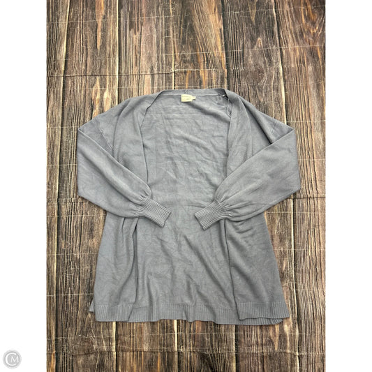 Cardigan By Dreamers In Grey, Size: Xl