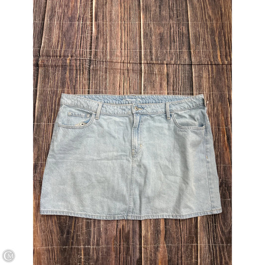 Skirt Mini & Short By Old Navy In Blue, Size: 18