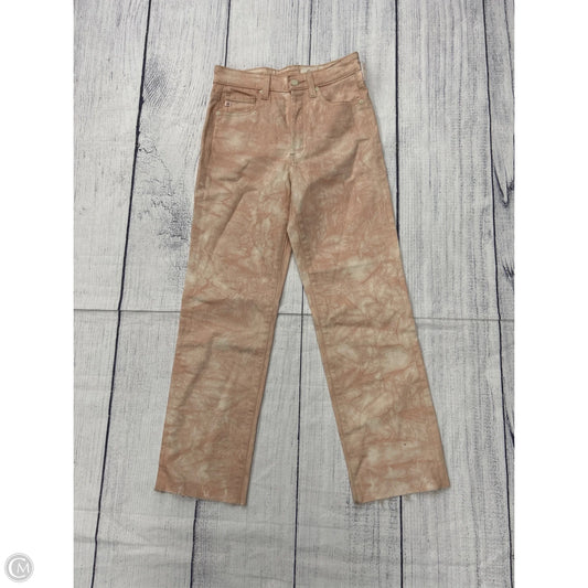 Jeans Straight By Ag Jeans In Pink, Size: 2