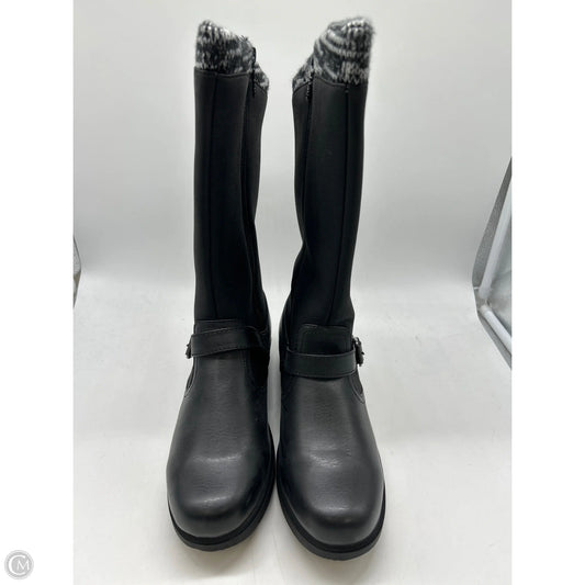 Boots Knee Heels By Sporto In Black, Size: 11