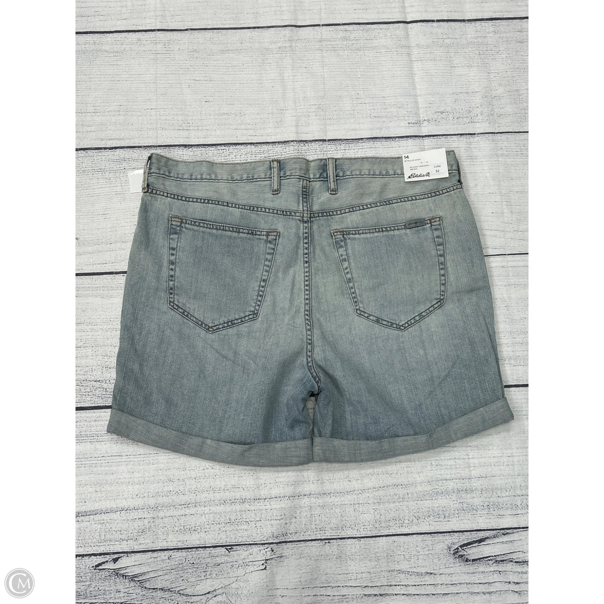 Shorts By Eddie Bauer In Blue, Size: 14
