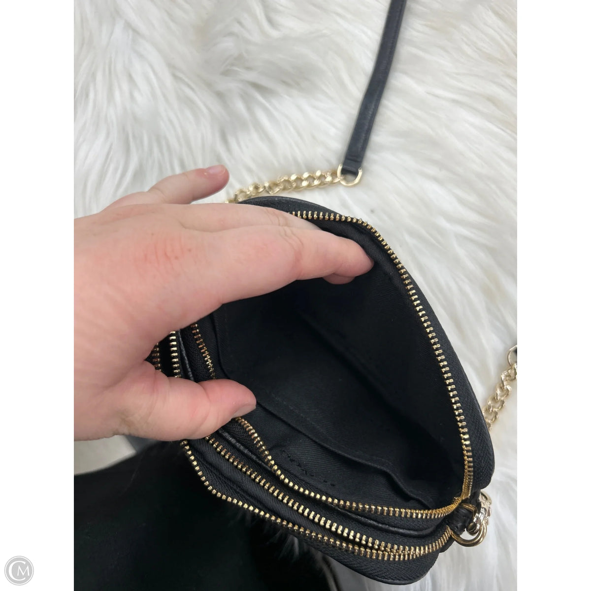 Crossbody Designer By Coach, Size: Small