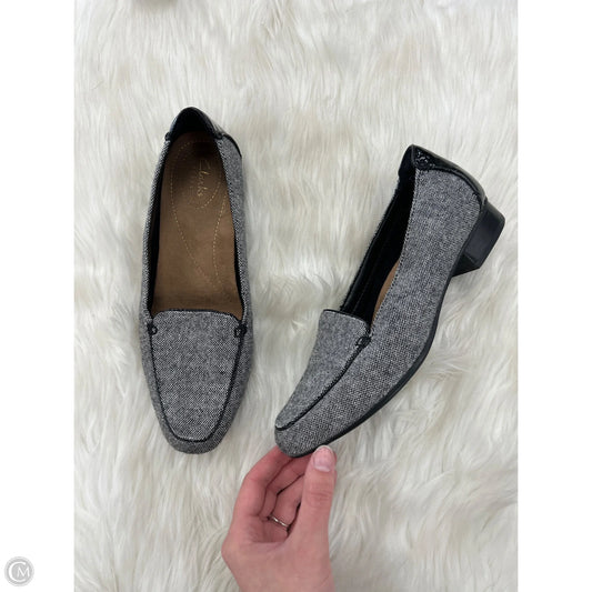 Shoes Heels Block By Clarks In Black, Size: 8.5