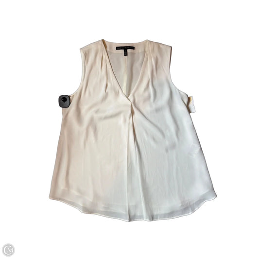 Top Sleeveless By White House Black Market In Cream, Size: Xs