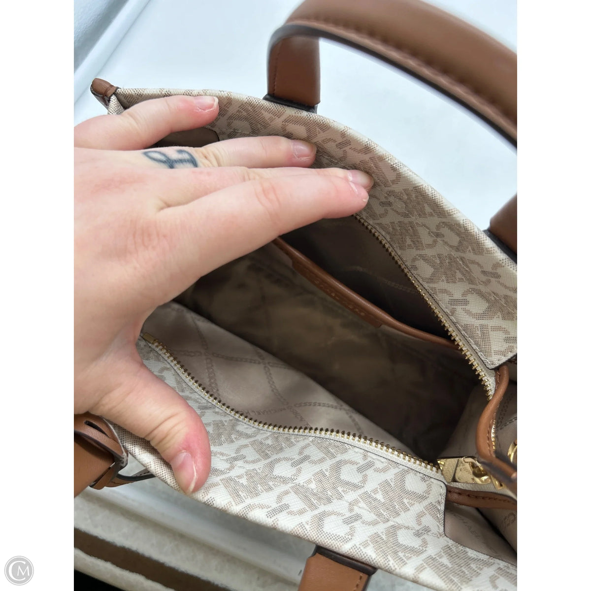 Handbag Designer By Michael Kors, Size: Small