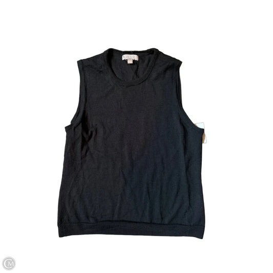 Top Sleeveless By J. Crew In Black, Size: L