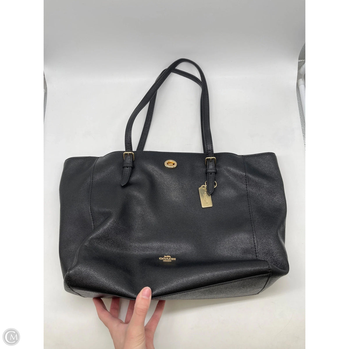 Handbag Designer By Coach, Size: Large