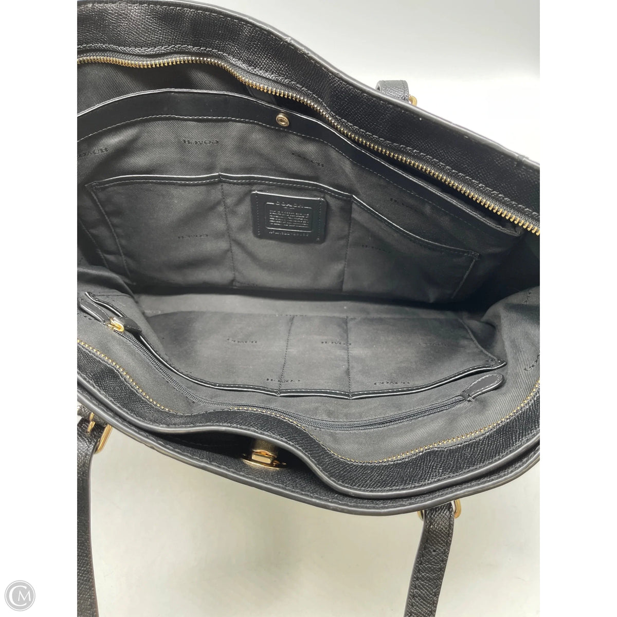 Handbag Designer By Coach, Size: Large